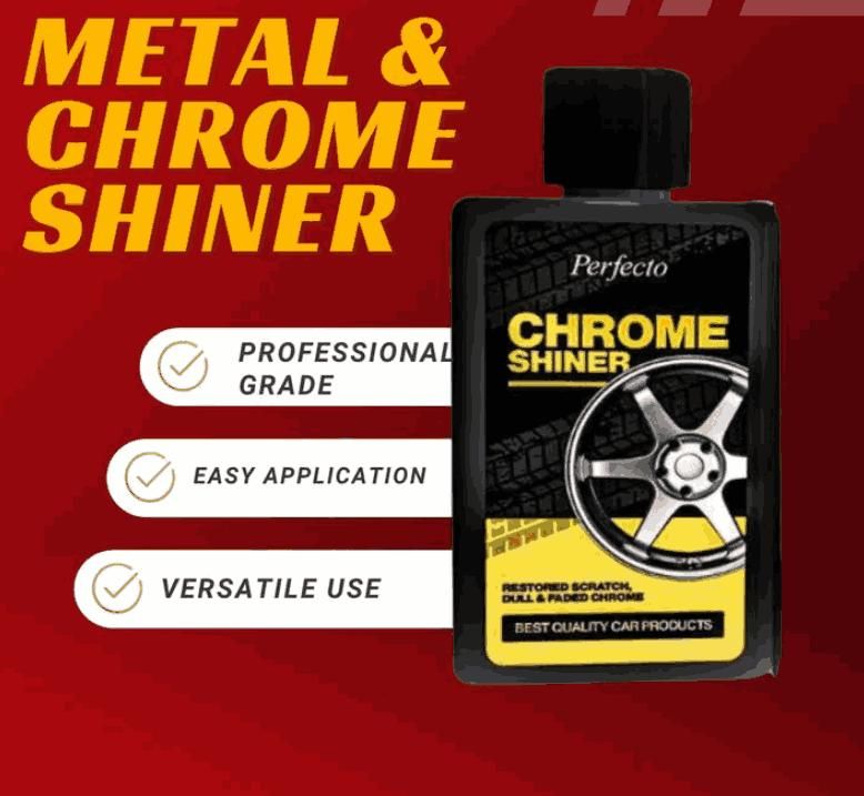 Metal & Chrome Shiner (Pack of 1)